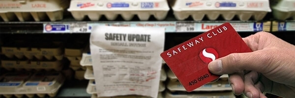 Safeway Club Card Members Demand Food Recall Alerts