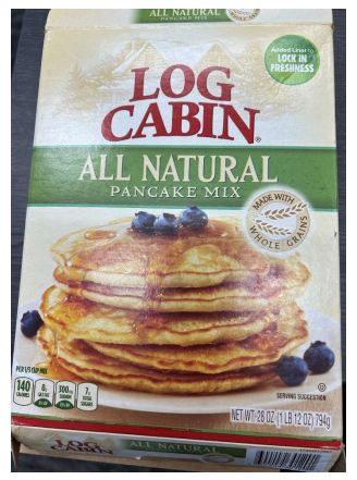 Class Action Claims Log Cabin 'All Natural' Pancake Mix Contains