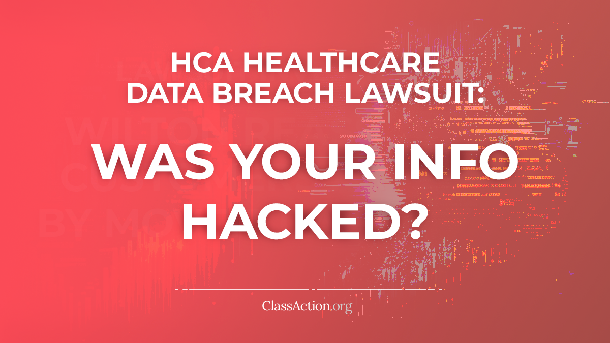 HCA Healthcare Data Breach Lawsuit Hack