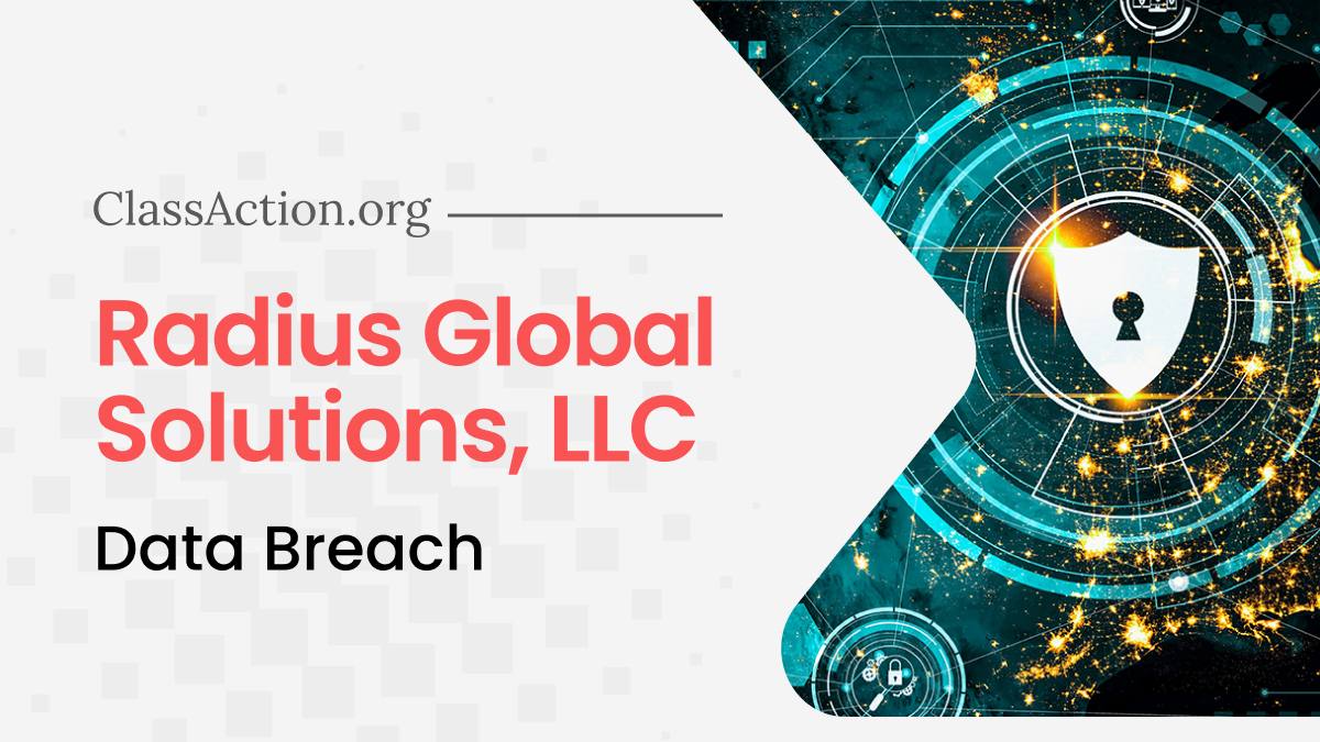 Radius Global Solutions Data Breach Lawsuit