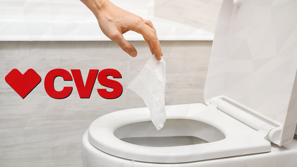 Class Action Alleges CVS ‘Flushable’ Wipes Not Safe to Flush Despite